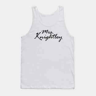 Mrs. Knightley Tank Top